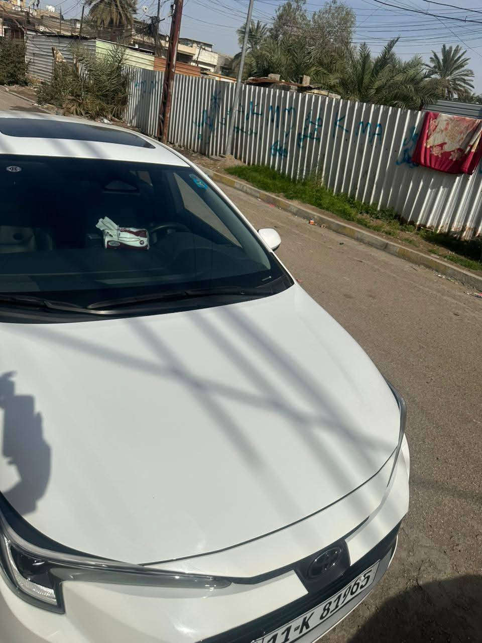 كورلا هايبرد موديل ٢٥  الشكل الأمريكي  كشنات جلد اسود مكفوله ماشيه ١٠ الالف رقم بغداد للبيع  السعر النهائي 155$ رقم الهاتف *********** السياره باسمي تحويل مباشر
