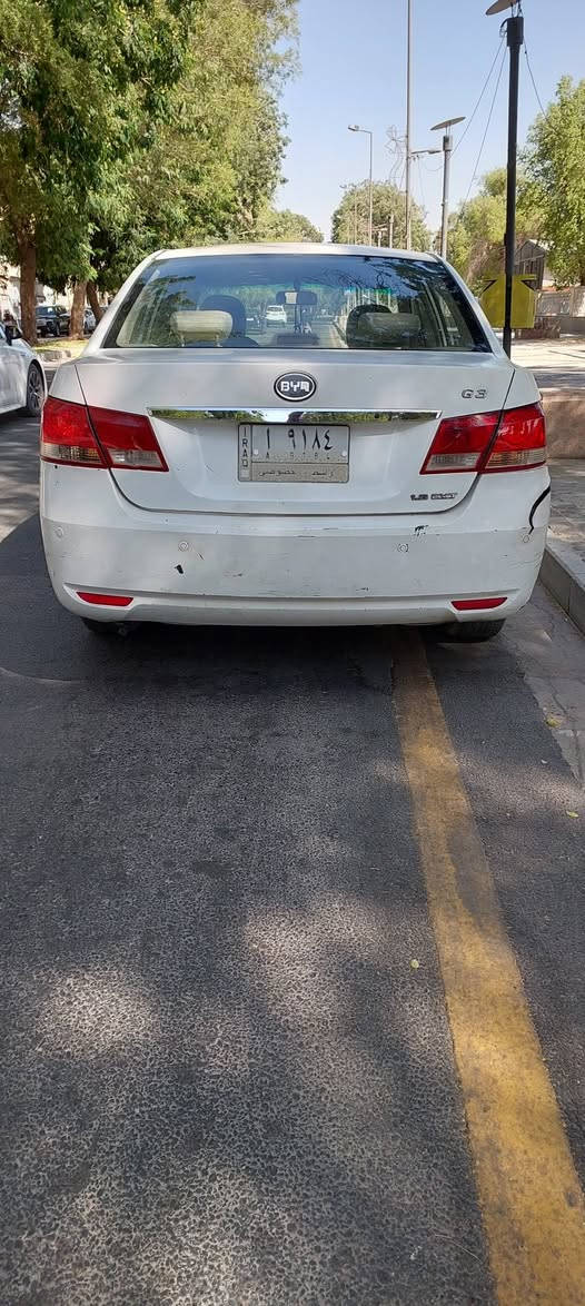 السلام عليكم 
BYD  G3
2013
نظيفة ما عدة طخة بالجاملغ الخلفي
وشوية خياس بالبدي
سعر جدا مناسب 
مستعجل على البيع
فقط 39 ورقة 
مكاني بغداد دورة
واتس اب ***********
