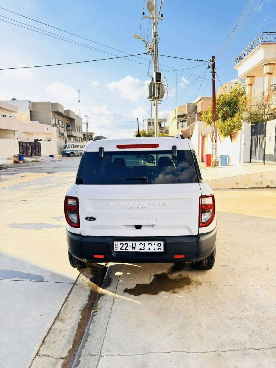 2024 𝐅𝐎𝐑𝐃 𝐁𝐑𝐎𝐍𝐂𝐎-𝐁𝐈𝐆 𝐁𝐄𝐍𝐃 - 𝐀𝐖𝐃
فورد برونكو ( رقم اربيل) موديل : 2024

السعر :185$ وبيها مجال للطيبين

اللوان : ابیض  

عداد المسافة :27  الف -ميل

حجم المحرك : 1.5L TURBO

ملاحطة السيارة : فقط جاملخ السايق صبغ +بارد جاملخ الخلفي 

دفع رباعي : 𝐀𝐖𝐃

‏‎بصمة ابواب 

‏‎بصمة تشغيل

تشغيل عن بعد

‏‎شاشة دشبول ديجيتال

‏‎كاميرا

هاند بريك بصمة

اوتو هولد : 𝐀𝐔𝐓𝐎 𝐇𝐎𝐋𝐃              

اوتو ستارات : 𝐀𝐔𝐓𝐎 𝐒𝐓𝐀𝐑𝐓

اوتو ستوب :  𝐀𝐔𝐓𝐎 𝐒𝐓𝐎𝐏

رادار امامي (تحديد مسار)

‏‎رادار جانبي (نقاط عمياء)

‏‎رادار خلفي (التحذير من الاصطدام)

‏‎حساسات امامي

‏‎حساسات جانبي 

‏‎حساسات خلفي 

نظام 𝐎𝐅𝐅-𝐑𝐎𝐀𝐃

نظام :𝐒𝐇𝐎𝐖

نظام :𝐀𝐔𝐓𝐎

نظام : 𝐄𝐂𝐎

نظام : 𝐍𝐎𝐑𝐌𝐀𝐋

نظام : 𝐒𝐏𝐎𝐑𝐓

تحكيمات استيرن

تبريد مركزي

لايتات 𝐋𝐄𝐃 ليد عدسة زينون  

بكلايتات 𝐋𝐄𝐃 ليد 

ويل كروم

عنوان📍كركوك


**إذا كنت صاحب هذا الإعلان وتريد حذفه لأي سبب، رجاءا أرسل رسالة إلى الدعم الفني**