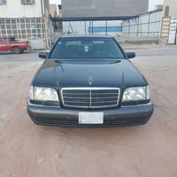 مرسيدس شبح 1992 حجم 320SEL محرك 6 سلندر رقم بغداد مشروع وطني بأسمي سنو...