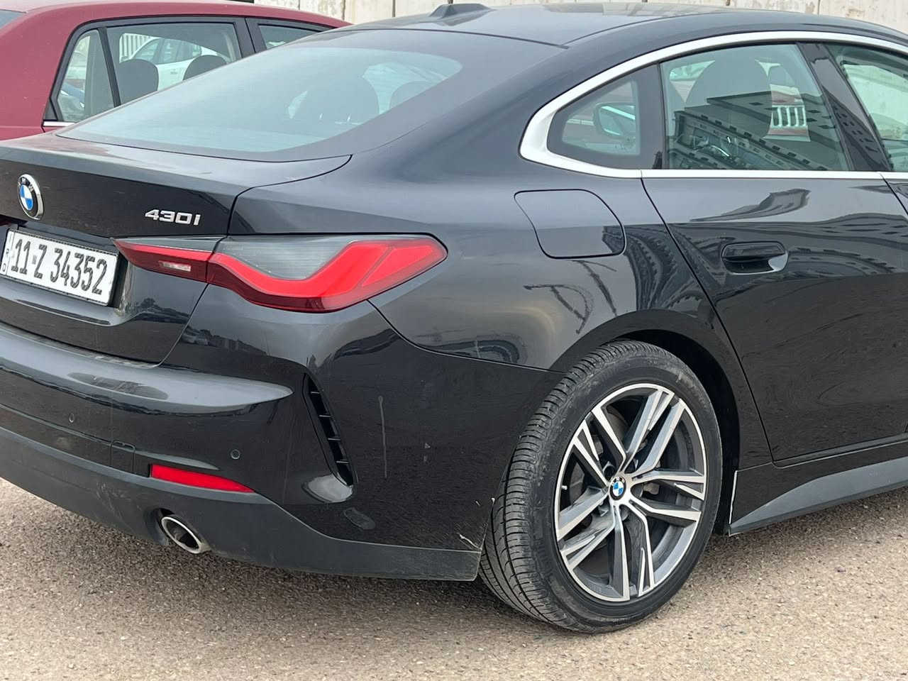 السلام عليكم
BMW 430i موديل 2024
ماشية 39 الف ميل
سنوية جديدة ب اسمي رقم بغداد كير و محرك مكفولات و الضرر موضح بالصور 
***********
سعرها 26 الف

