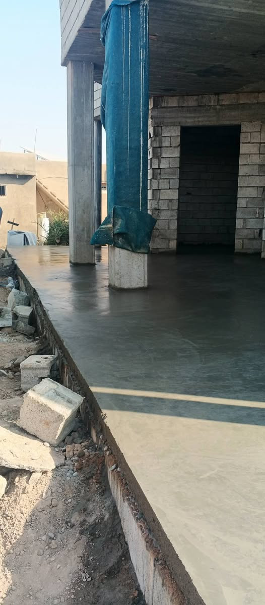 صب سقل ولاش وساسات تسليح  أساسات وصب ***********
