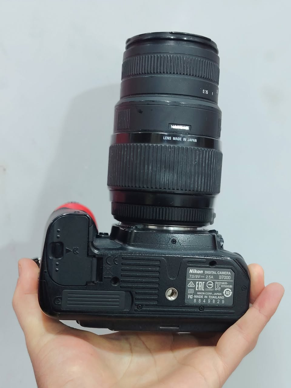 السلام عليكم 
نيكون 7000للبيع نضافة90%
عدسة 70/300منوال فقط
جنطه شاحنه بطارية 
سعر جدا مناسب 250الف فقط قفل
مكاني بابل الحصوة طريق كربلاء بغداد 
وايظا يوجد عدسه 50نوع دي سعره 80الف


**إذا كنت صاحب هذا الإعلان وتريد حذفه لأي سبب، رجاءا أرسل رسالة إلى الدعم الفني**