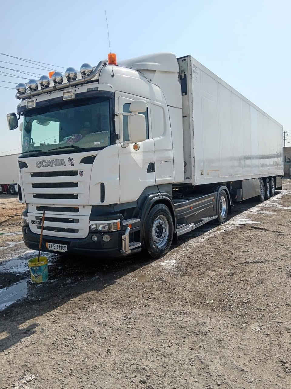 للبيع موديل 2007 رقم جديد حجم  420 كير 3ب3 تخم تاير راس وعربانه *********** مكلف بنشره مكانه كوت
