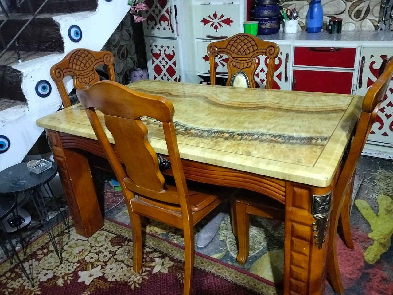 ميز خشب صاج ثگيل مرمره ثگيله 4 كراسي مابي اي ضرر السعر 250 وبي مجال الاي استفسار خاص


**إذا كنت صاحب هذا الإعلان وتريد حذفه لأي سبب، رجاءا أرسل رسالة إلى الدعم الفني**