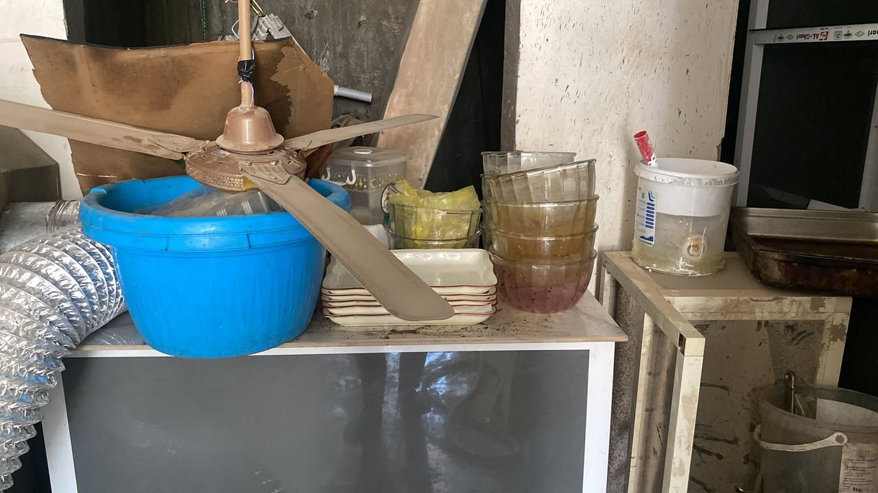 جام خانه فلافل لبيع معه أغراض شلع عنوان كربلاء حي شرطه رقم ***********
