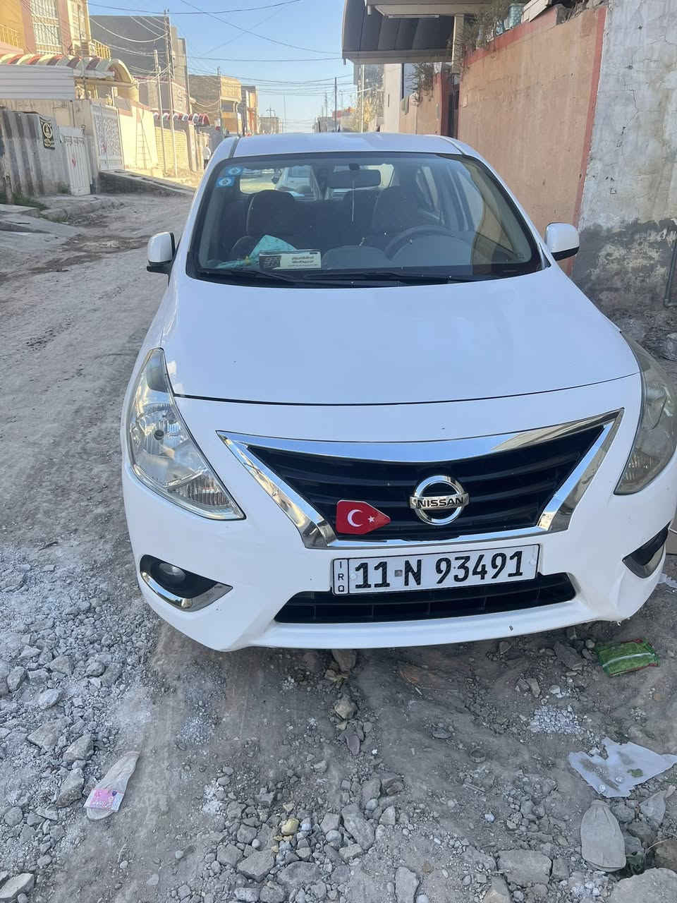 سلام عليكم نيسان صني لبيع. هندي بليته زركه. موديل 20 سياره جاهزه   وخير من الله رقم بغداد سنويه ل 31  كير ومكينه مكفوله  مكاني حله سعر 105 رقم ***********
