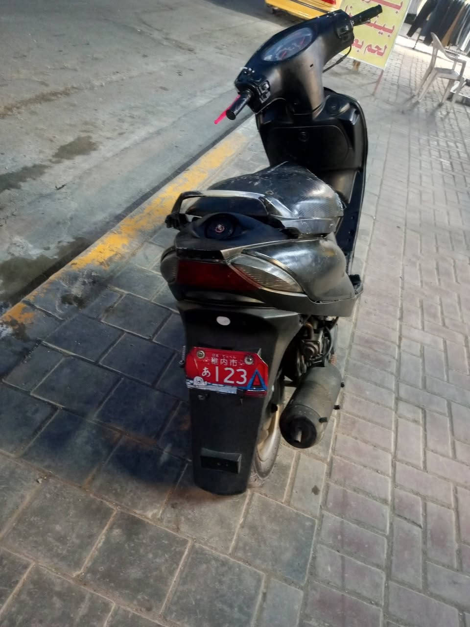 السلام عليكم دارجه ماكس 140 للبيع مجفته تخم تايرات جدد دراجه حلوه ونضيفه. توصل *********** واتساب موجود
