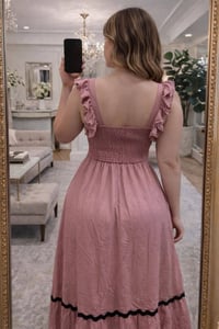 فستان كلوش • كشمير • مقاس L/XL/XXL