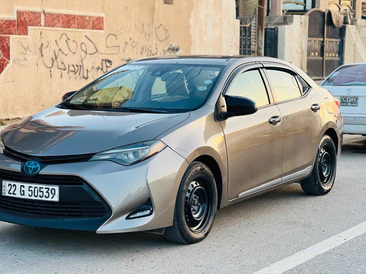 كورلا 2019 
مواصفات Le
رقم اربيل تحويل ثاني يوم 
السياره ضررها بنيد مبدل فقط 
وصار بيها طخه  بل جالملغ السكن تعديل 
السياره معروضه 138$وبيها مجال قليل
مكان السياره تكريت 
***********
