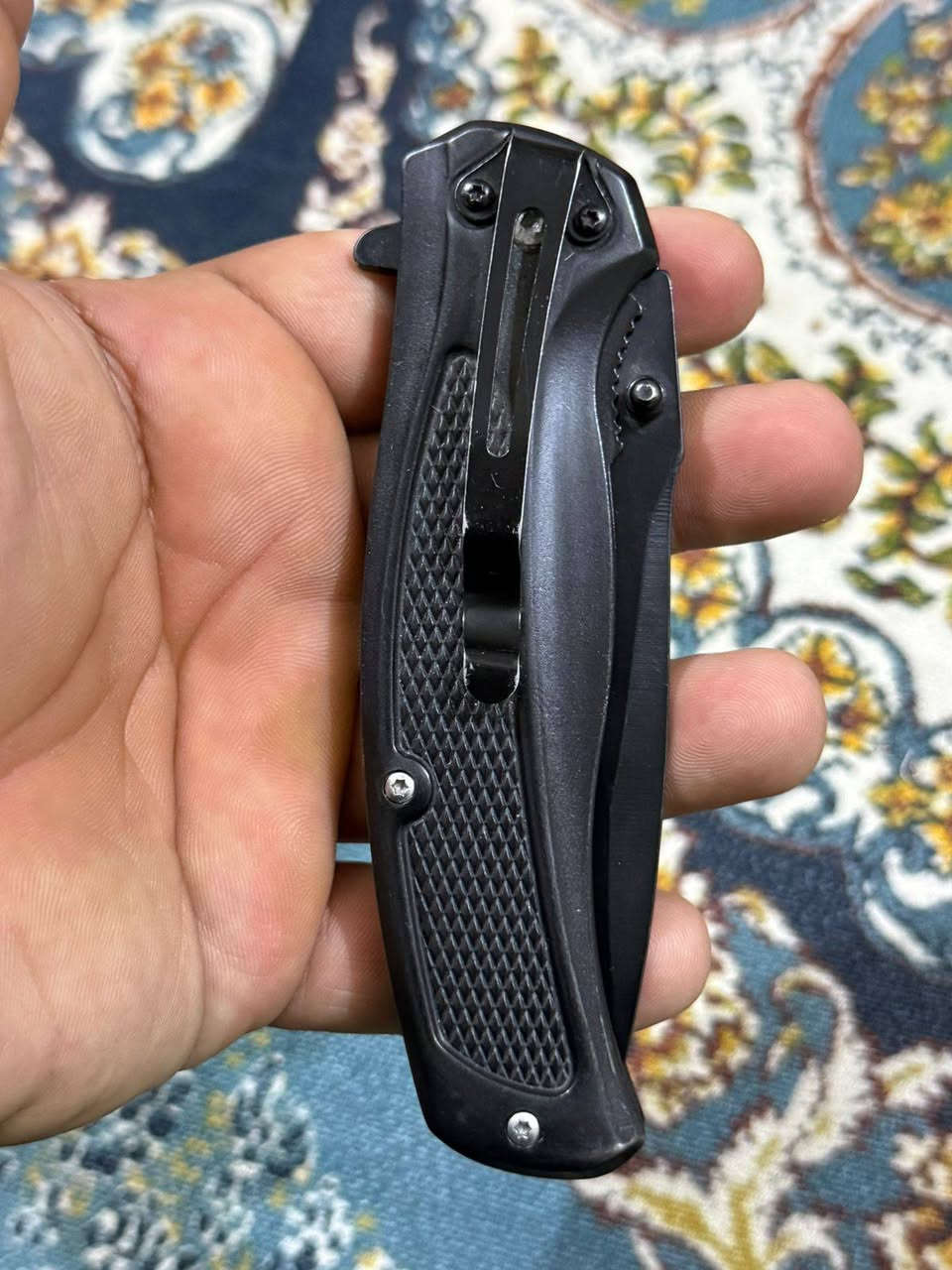 السلام عليكم سجينه ماركه SOG قطعه راقيه نضافه 95 السعر 100الاستفسار ***********
