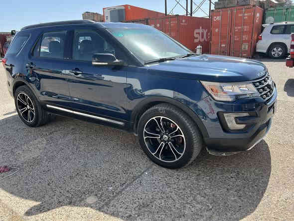 السلام عليكم فورد اكسبلور 2017 وارد امريكي حادثها دعامية امامية فقط السيارة مكفولة من الصبغ عدة الدعامية مواصفات xlt كشنات جلد تدفئة وكهربائية 7راكب منفصل 3قطع تبريد ستيرن تدفئة شاشة كبيرة كاربلي كاميرا دوارة حساسات امامي خلفي اشاير بالمري بصمة تشغيل عن بعد بصمة ابواب جنطة ويل حجم 20 كهرباء وجلاق V6 3.5 محرك وكير وصدر وتبريد كلة كفالة شرط الفحص السيارة مابيها اي نقص ماشية 107 الف ميل رقم بغداد باسمي مشروع وطني المكان بغداد ***********
