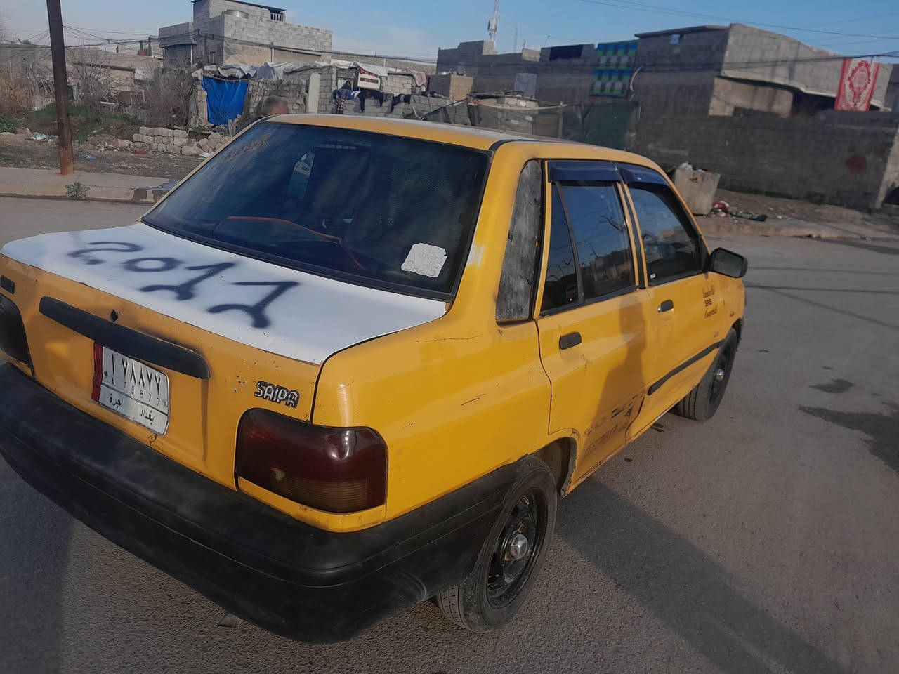 ابيع نقد بس.. سايبا موديل 11.. كير شرط مكينة شرط... كابون موجود.. رقم بغداد  بل موصل شرط الوكالة والتحويل مشروع وطني تحويل بل موصل.. هيئة 380غرمات صفر.. بدون ضرر.. طخم جديد استيرن بور عينة كلج درام شفتات كلو كلو جديد.. تدفئة تبريد.. كلو شغال سياره جديده ما تصرف عليهة ربع كبل عل شارع ويرمنية كلهة شغال شرط... السعر 18نهايتة مكان الايمن شقق اليرموك ***********.. ابيع نقد بس
