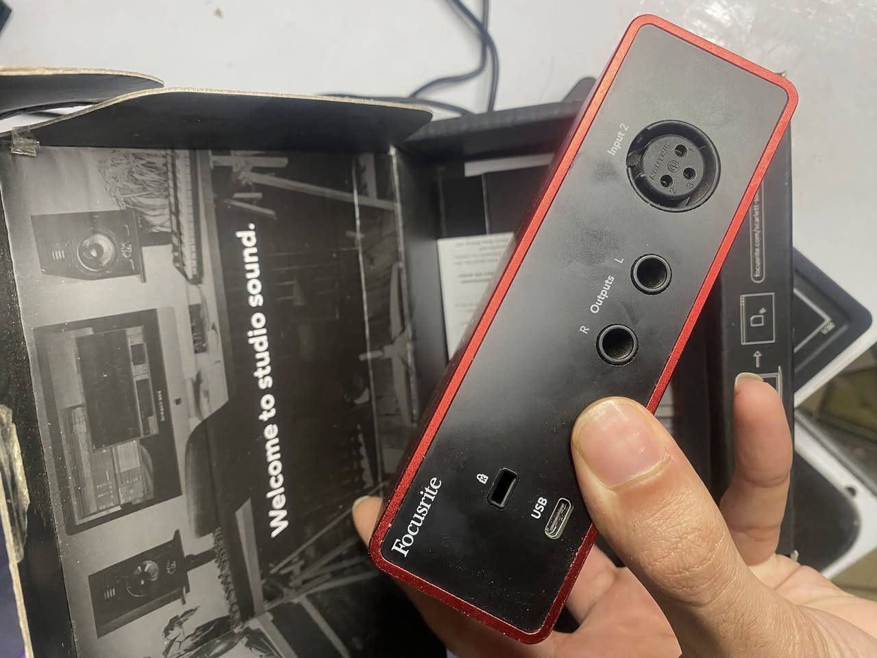 كرت focusrite solo gen 4
جديد


**إذا كنت صاحب هذا الإعلان وتريد حذفه لأي سبب، رجاءا أرسل رسالة إلى الدعم الفني**