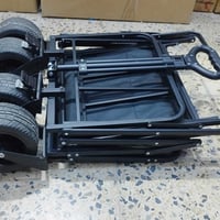 عربة قابلة للطي • عجلات كبيرة • مناسبة للتخييم