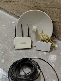 راوتر كامل مع الشاحنه سعر 100/ 07817560608