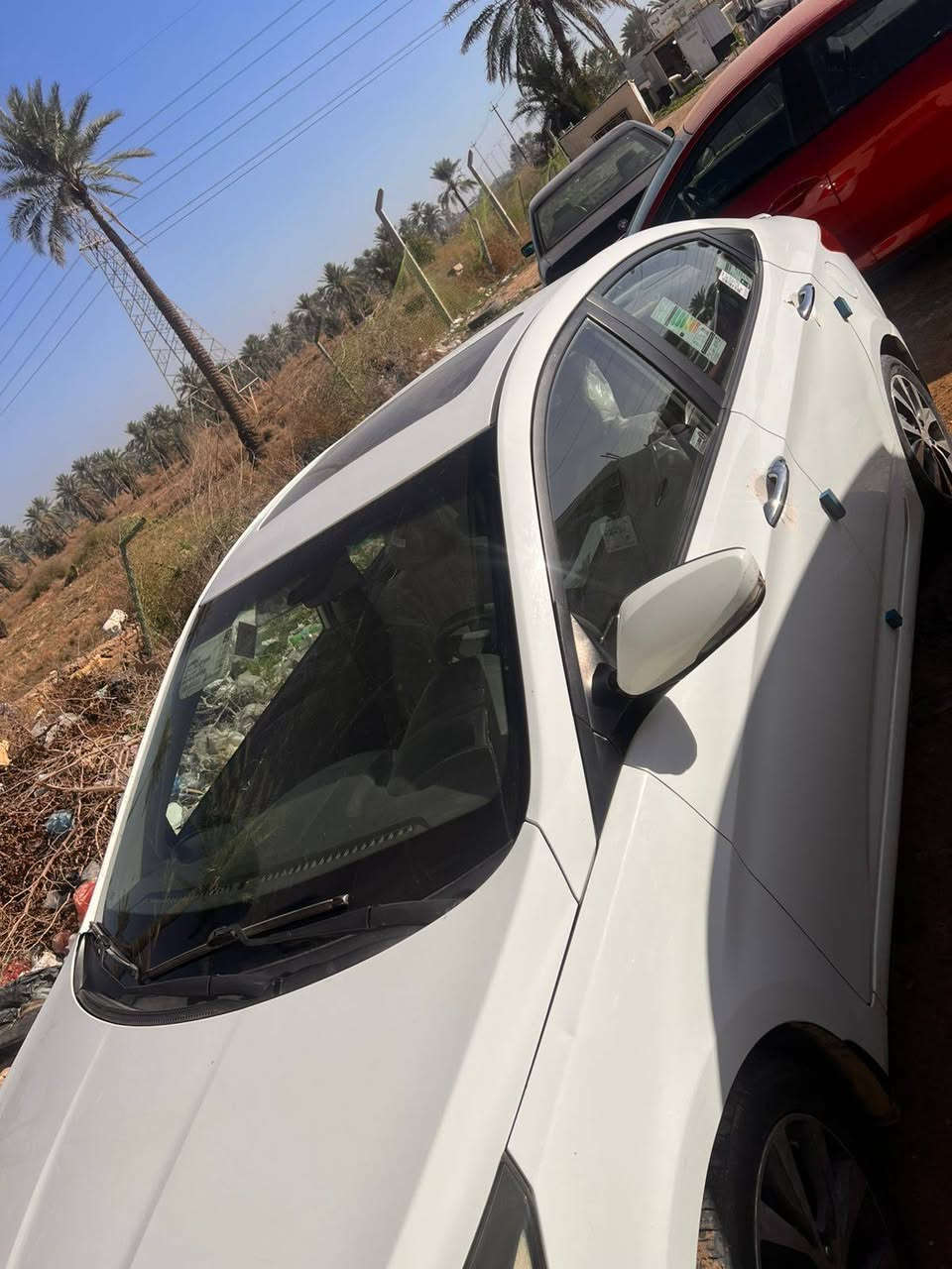 السلام عليكم اكسنت ٢٠١٥ خليجي مكفوله من الصبغ رقم بغداد بسمي السعر ١٠٠ وبيهه مجال الاتصال ***********  ***********
