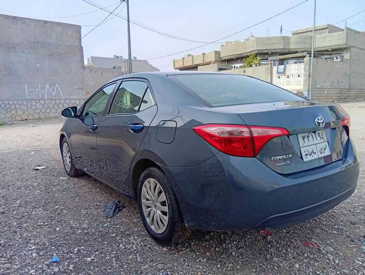 سلام عليكم كورولا موديل 19رقم سليمانيه ماشيه 119 ضرر خفيف ربع جامرلق الخفي صبغ ***********
