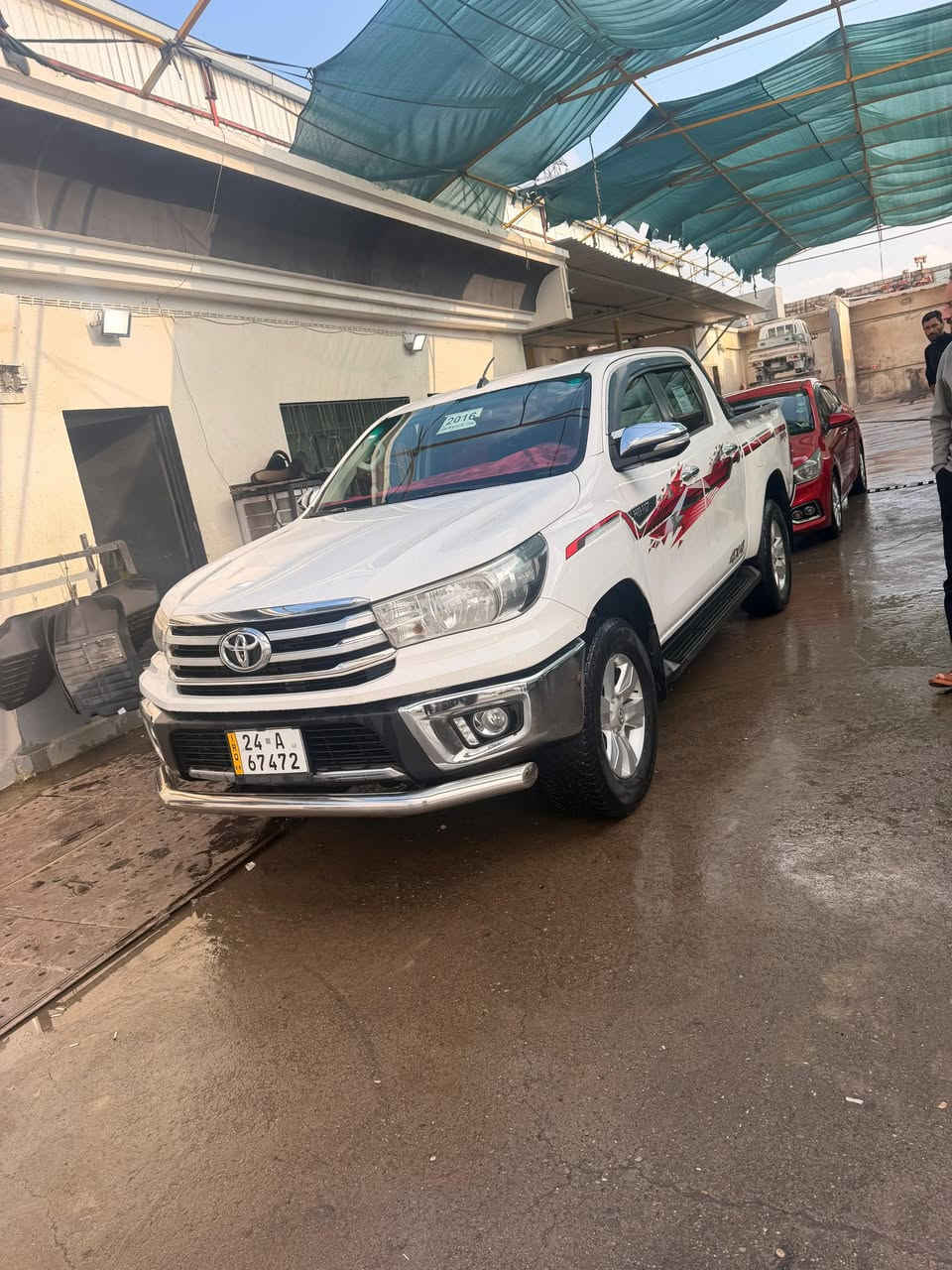 تيوتا هايلوكس موديل 2016
بدون حادث بي ملاحضات بسيطه جداً 

نظافه 100/100 سونار موجود محرك وكير شرط باسمي هزه كامل رقم دهوك شرط التحويل عنوان موصل ***********
