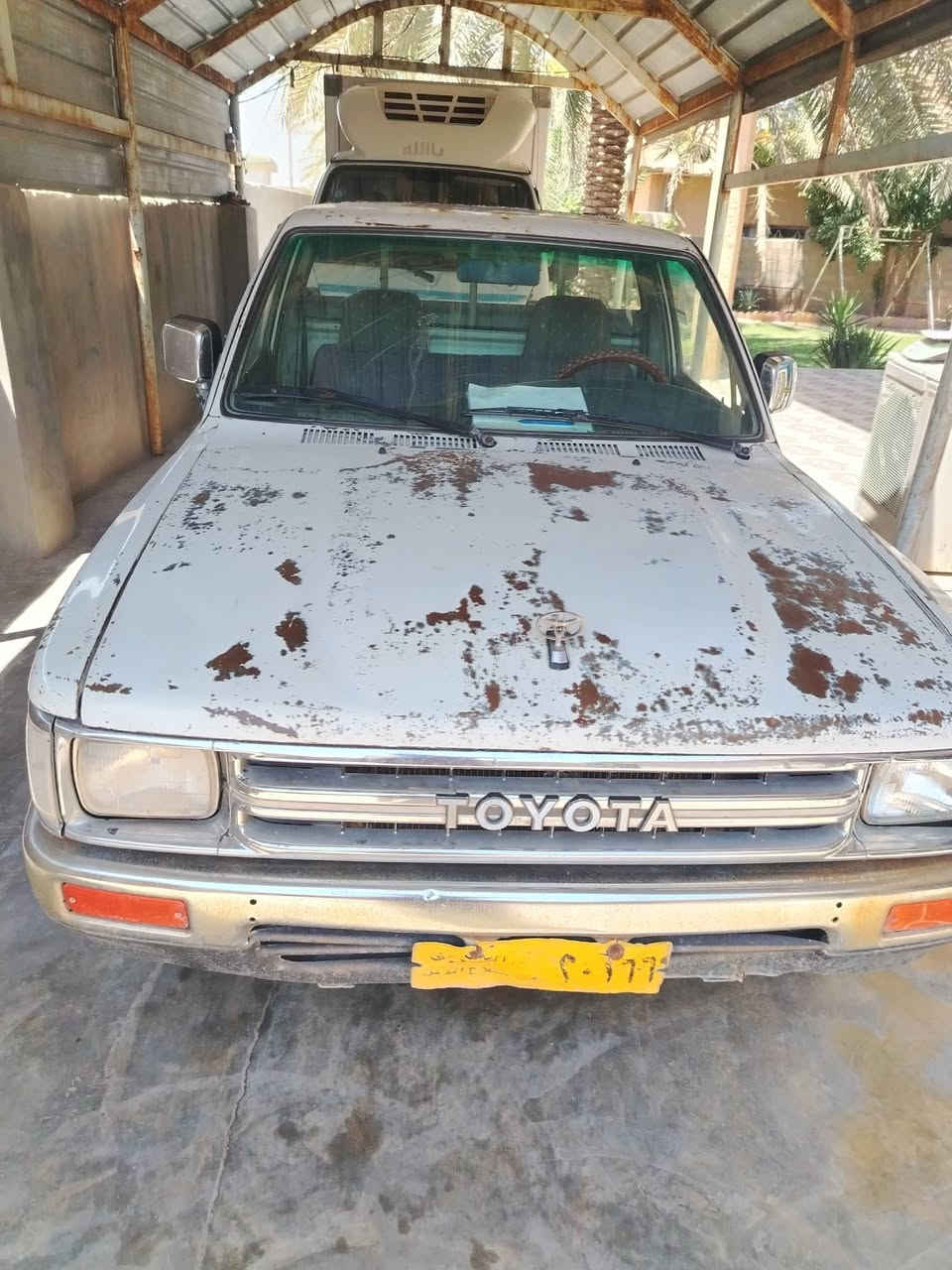 موديل 90 بعدها بلاديه 

لاتنقيص ولا تبخير 
رقم اصفر تحويل من حمدان الصبحي 
  السياره كورسيده 5گير بدون تبريد
مكاني صلاح الدين سامراء
للاتصال 
  ***********
