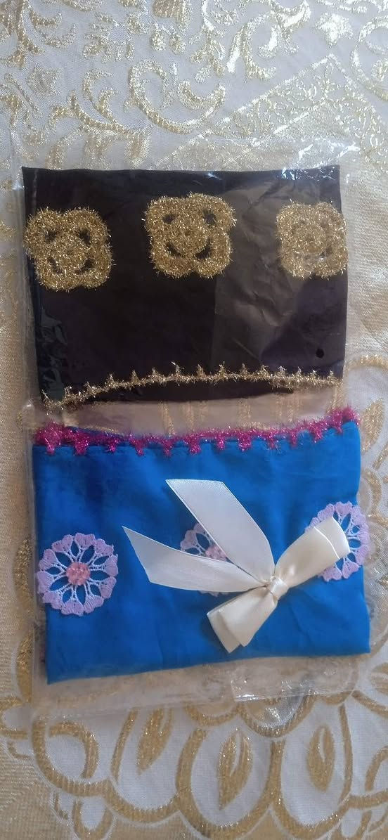 صباح مبارك للجميع ❤️  فولارات جميلة مزينة باىكروشي 💕💕💕  لمنسباتكم ويمكن اخذها كهدية لاحبابكم   للاستفسار راسلوني🗯️


**إذا كنت صاحب هذا الإعلان وتريد حذفه لأي سبب، رجاءا أرسل رسالة إلى الدعم الفني**