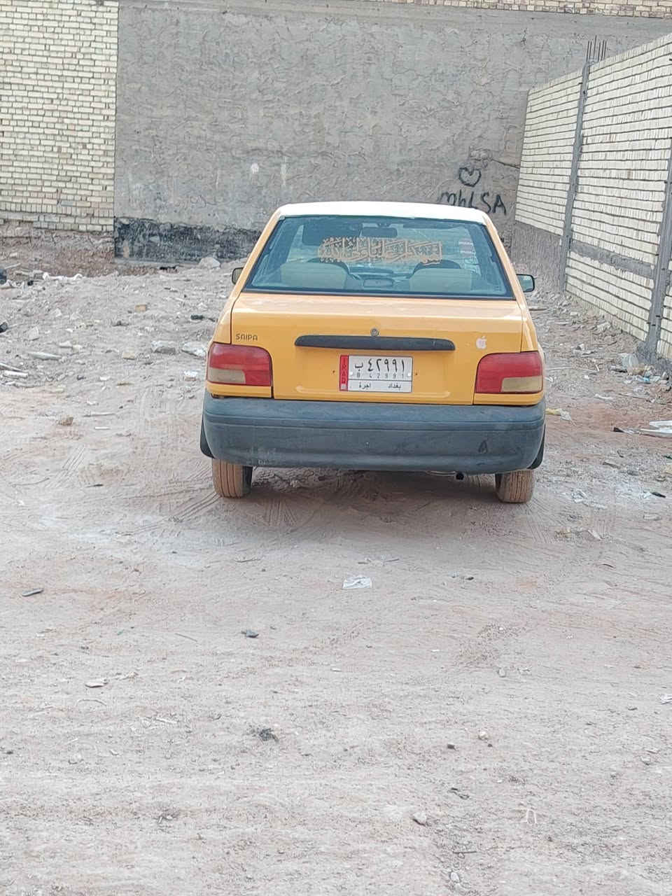 للبيع مديل 11 
مكينه وگير خير من الله كهربائيات شغاله حداديه جديده رقم بغداد سنويه ل 27 مداور ثاني يوم السعر 20 وبيه مجال ترهم مراوس مكان السياره بالنجف
***********
