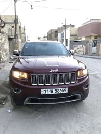 جيب كراند شيروكي 2016 وارد امريكي بيها قطعتين صبغ ماشيه 100مل فول مواص...