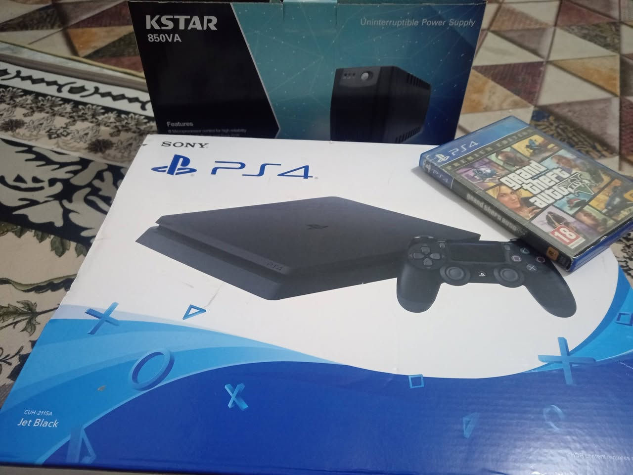 السلام عليكم، للبيع بلي فور سلم
واحد تيرا (1000GP)
ويا جوستكين
قرص GTA
و UPS 850v
كامل ملحقات ونظافه 95%

السعر 300 الف وبي مجال 
بابل المحاويل


**إذا كنت صاحب هذا الإعلان وتريد حذفه لأي سبب، رجاءا أرسل رسالة إلى الدعم الفني**