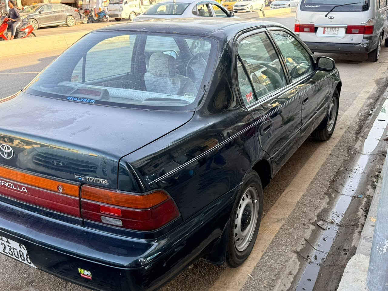 سلام عليكم سياره كورولا السعر 65 بدون مراوس 
 رقم بغداد نكليزي بسمي موديل 97 سياره زيرو يسره بلاد مو محور سياره دكت جاكوج مابيه مكفولة من كص ونقل جذه وحادثه قوي وتبديل ولخياس صبغ جماليه فقط ولياباني مامعيوب بل صبغ سياره احله من لصور بهواي تجي اذا الكيت نقص اخسرلك كروه مرجع سياره جاهزه من كلشي وكلشي شغال كير ومكينه بل كارتون تخم تاير حداديه كهربائيات باتري كله جديد تتفئه تبريد غرفه جديدة شكره مكان سياره نجف تواصل عن طريق ***********ملاحضه اذا تشوف سعره غالي ادعي بل رزق  مكلف بنشر ترید تشتري اتصل ماعندك رصيد عل واتساب
