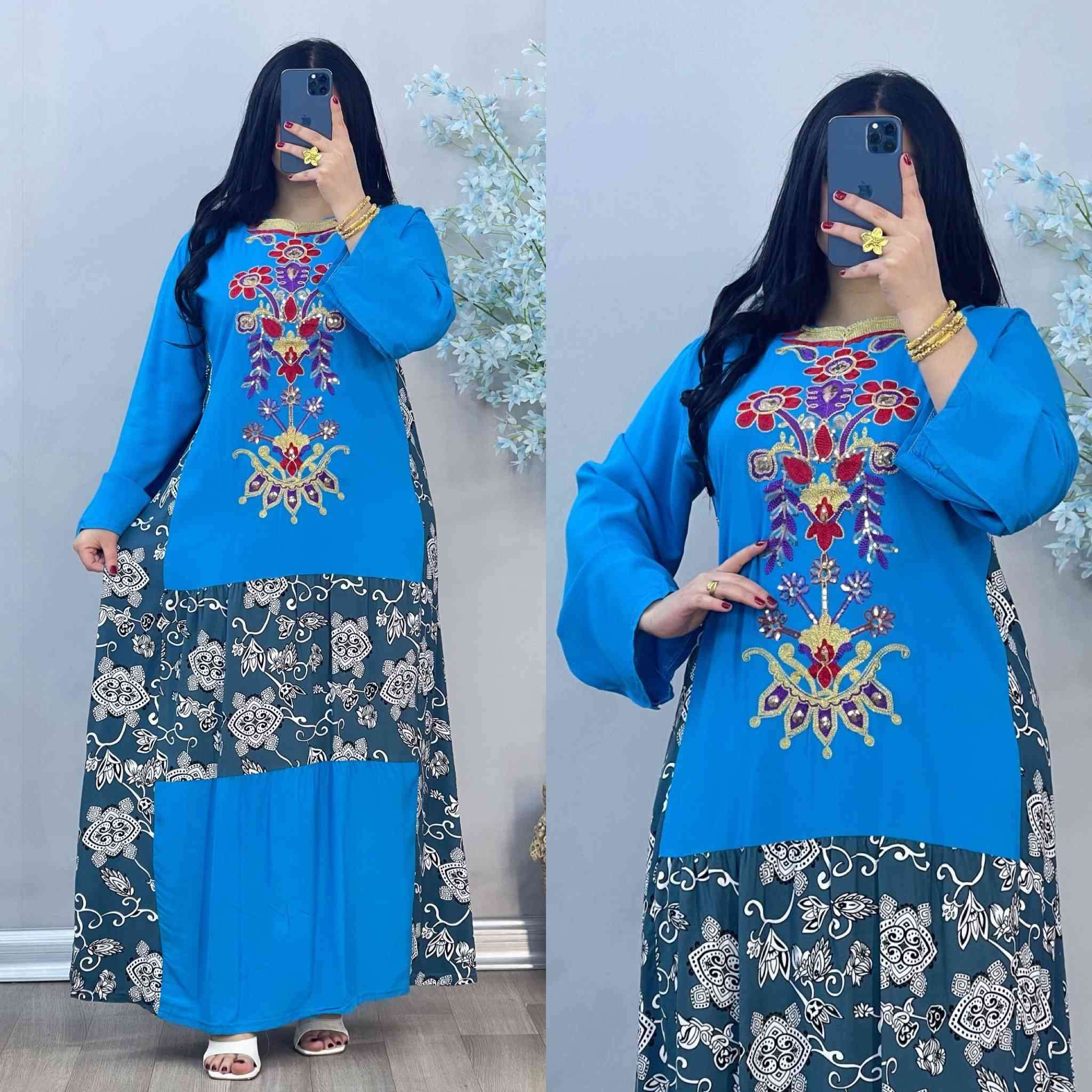 اقل طلب نص درزن 
دشداشه نسائي دبل كلوش تطريز + تشجير 😍
الخامه كشمير اماراتي ثقيل اصلي 💯
القياسات من L  الى  3XL  العارضه لابسه XL  
سعر الدرزن 12 قطعه 96 الف


**إذا كنت صاحب هذا الإعلان وتريد حذفه لأي سبب، رجاءا أرسل رسالة إلى الدعم الفني**