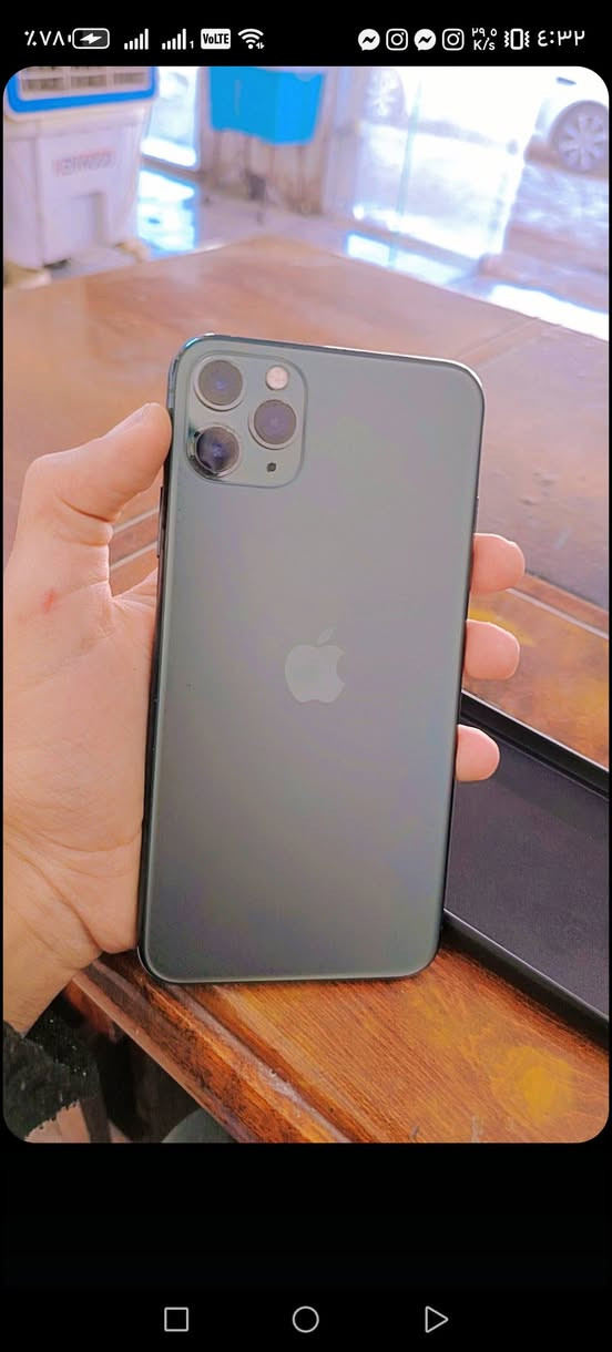 السلام عليكم
ايفون 11 برو ماكس جهاز نضيف مبدل بي شاشه وبطاريه مكاني ديوانيه سعره 225 وبي مجال
*********** رقمي
