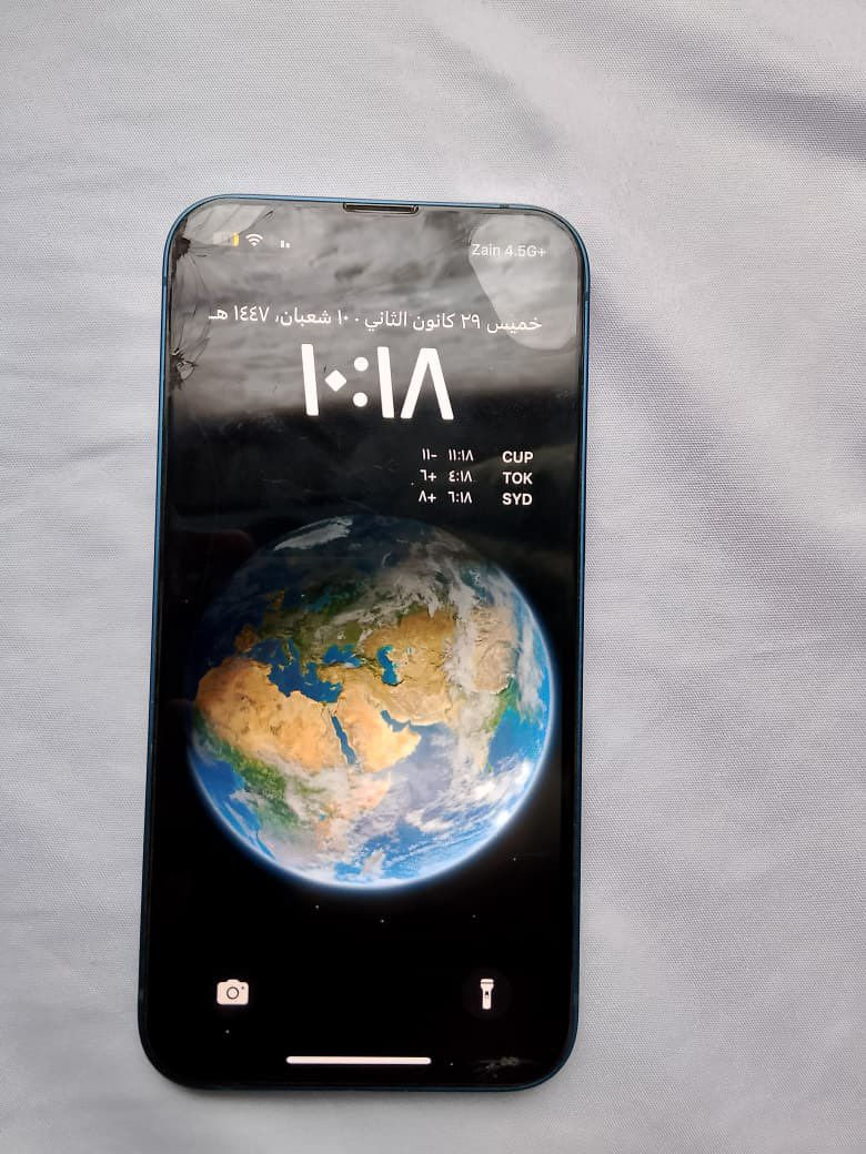 ايفون 13 عادي
بطاريه ٩٦ ذاكره ١٢٨ شرق اوسط  ما مفتوح ولا مبدل بي اي شي كله بلادي وتر بروف نضيف جداً *هاي الفطور بلزكه الشاشه  اما الشاشه مالته نضيفه مبيهة شي السعر ٤٥٠ او مراوس
مكاني بغداد الدوره رقم: *********** 
بي واتساب
