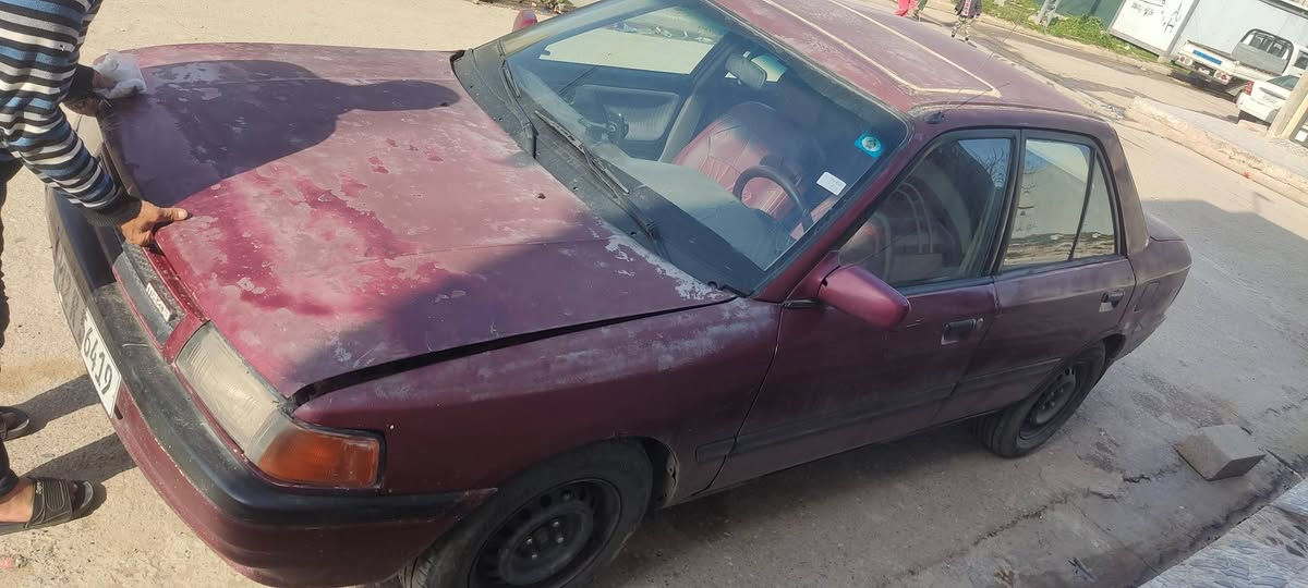 السلام عليكم مازدا 320موديل 91سنويه ل30مشروع وطني شرط التحويل والوكاله من الشرعي السياره كير مكينه طخم تاير صدر كلو جديد كهربائيّة كله شغال تدفئه السعر 28وبي مجال  كابون ماستر باقي على استلام  عنوان السياره موصل حي السماح ترهم مراوس واخذ فرق ***********.. ***********
