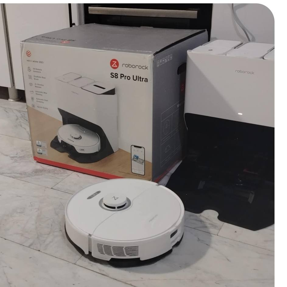 مكنسة روبوت روبوروك  S8 pro ultra   روبوت الوحش في الساحة كنس ومسح وتفريغ ذاتي  تغسل الوصله  قوة سحب جبارة قل وداعا لتعب الكنس والمسح   وتنظيف المنزل @الجميع


**إذا كنت صاحب هذا الإعلان وتريد حذفه لأي سبب، رجاءا أرسل رسالة إلى الدعم الفني**