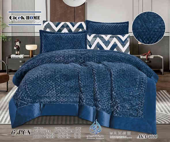 🌹🌹من مجمع الرنا المنزلي🌹 
الطابق الثاني للمفروشات❣️
ديباج نفرين شتائي دجتال   قديفه  تركي درجه اولى😻
الواااااان جنونيه خراااااافيه😉
السعر (45) الف دينار فقط♾️♾️
يتكون من (6) قطع 
♾️قياس الديباج (250*230)
تلبيس الدوشك(180×200+30)
وجه المخده (70*50+5) 2♾️
وجه المخده (70*50)2
يوجد خدمة توصيل داخل الشطره 2 الفين🚕🚕 والئ كافة المحافضات العنوان / الشطره شارع الدكاتره مجاور فرع سونار اثير الاتصال على واتساب✅ ***********
