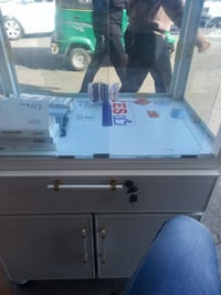 كشك صغير(جام خانه) للبيع تفصال جديد القياسات :  طول/١٢٠ سم  العرض/٨٠ س...