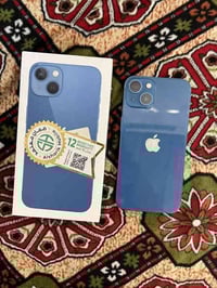 ايفون 13 عادي مبدل ضهر وال فلاش واكف ذاكره 128 بطاريه 90 جهاز مكفول عل...