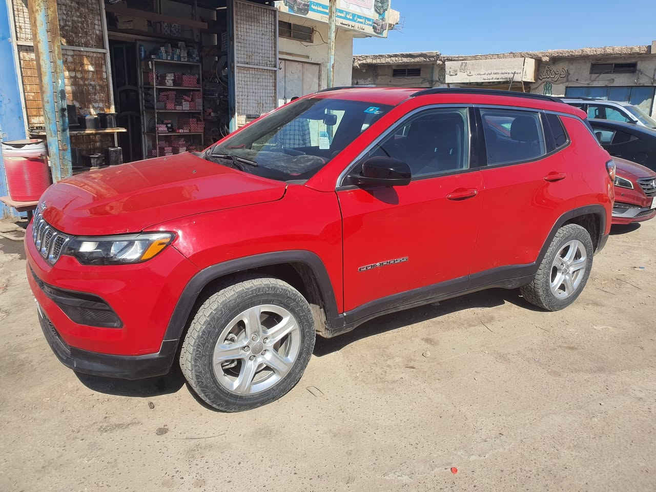 جيب كومباس ٢٠٢٣ محرك ٢٠٠٠ تيربو
فول مواصفات عدا الفتحة 
السيارة ماشية ٢٦ الف كلم
مكفول من التبديل والصبغ فقط الدعامية الامامية 
بسعر مناسب جدا 
للتواصل ***********
