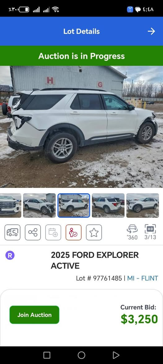 السلام عليكم
فورد اكسبلورر ٢٥
واصله الأردن ب ١٦٠
واتس ***********
