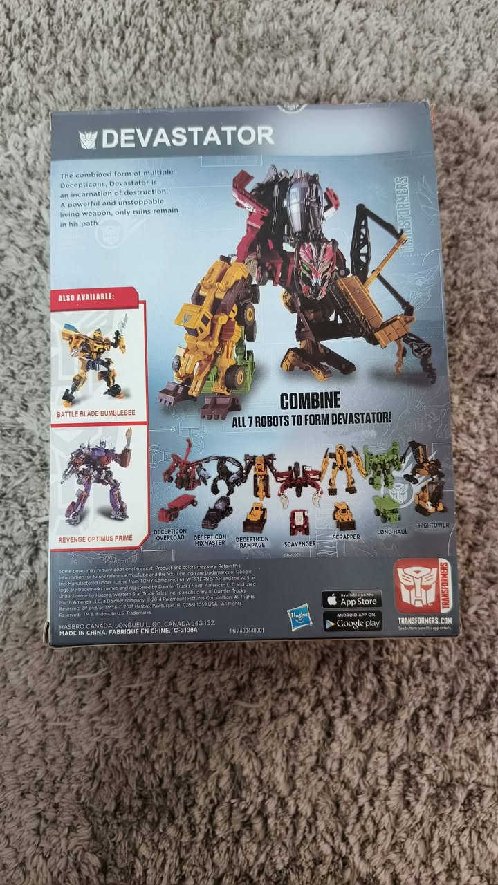 مجسم شخصيه ترانسفورمرز ديفاستاتور توصيل موجود


**إذا كنت صاحب هذا الإعلان وتريد حذفه لأي سبب، رجاءا أرسل رسالة إلى الدعم الفني**