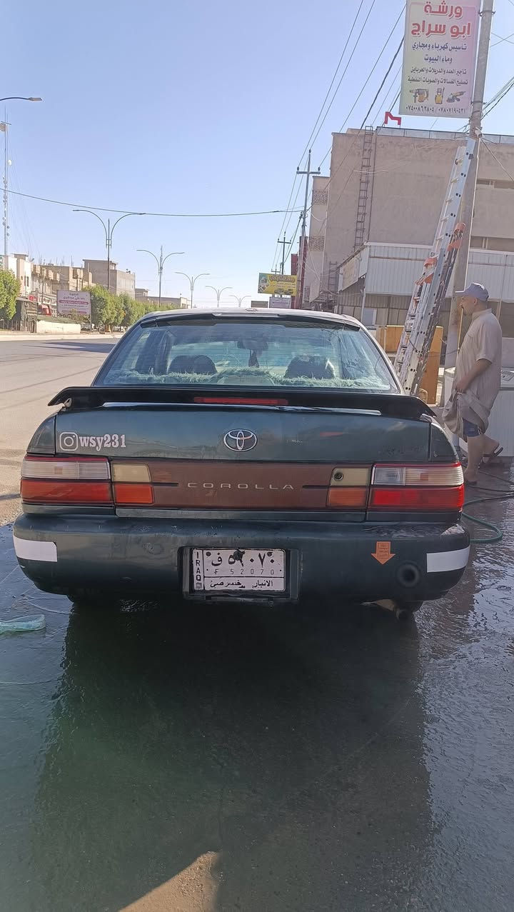 سلام عليكم
كورلا 92 محور تحوير بلاد السياره مثل ماموضح بصوره تبريد ويه اسويج 
نضافه شوفت عينك قطره خويس مابيهه مكفوله من الضربه القويه
النواقص مشط او محرك بي خيط بخار السعر 45 مجال قليل
مكاني فلوجه
استفسار. *********** 
‏‪0786 960 6405‬‏
