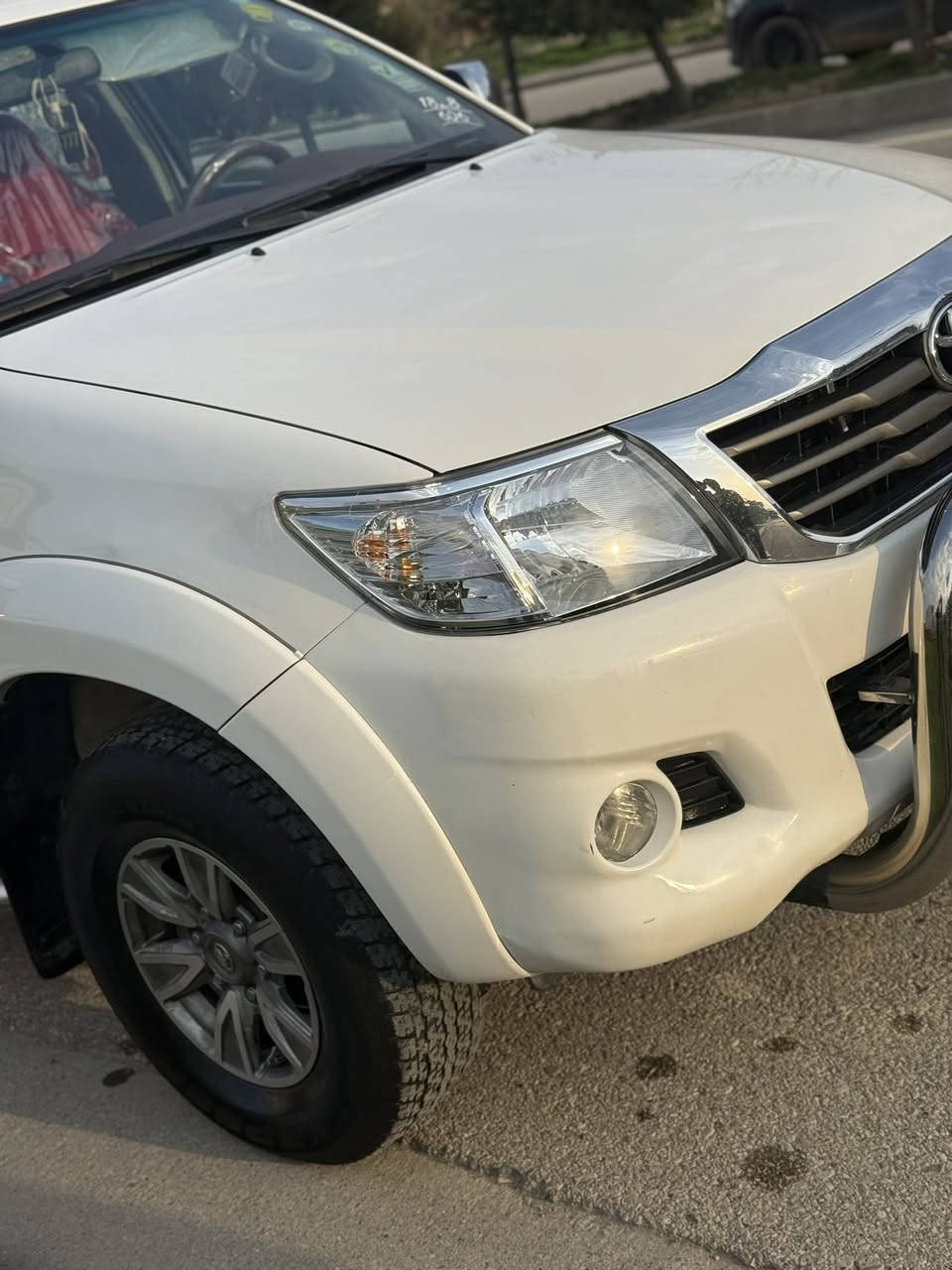 تۆیۆتا هایلۆکس مەرزیە 2012
سفری شەریکەی ساز
٢٠٥ هەزار کم ڕۆشتوە
هەر هەموو گیانی بە شەرت
سەیارەکە هەموو گیانی لەسەر شەریکە ماوەتەوە
١ پەڵە بۆیاخی بچوکی هەیە
سەنەوی تا ٢٠٢٨ تازەیە
بێ بتڵە
هەموو گیانی بە شەرت گێڕو مەکینەو کارەبای

بە شەرتی ١٠٠ فیتەر

سعری: ٢١٥ وەرەقەو مجال
0771 990 2641

0770 228 4564
