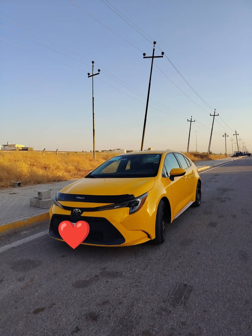 سلام عليكم /كورلا LE (للبيع فقط)
كندي موديل 2022  ماشيه 73
رقم كركوك مشروع وطني لغايه 2028/20/12 شرط تحويل وغرامات هيه مصفره
  ضرر فقط شبر في بونيد 
(وراس شاصي بيها 2سم) بدون تبديل ودواخل بيها شويه حالوب.......تخم تايرات جدد باتري جديد سيارة جاهزه 
سعر (165) وبيها مجال بسيط  انتصال***********
