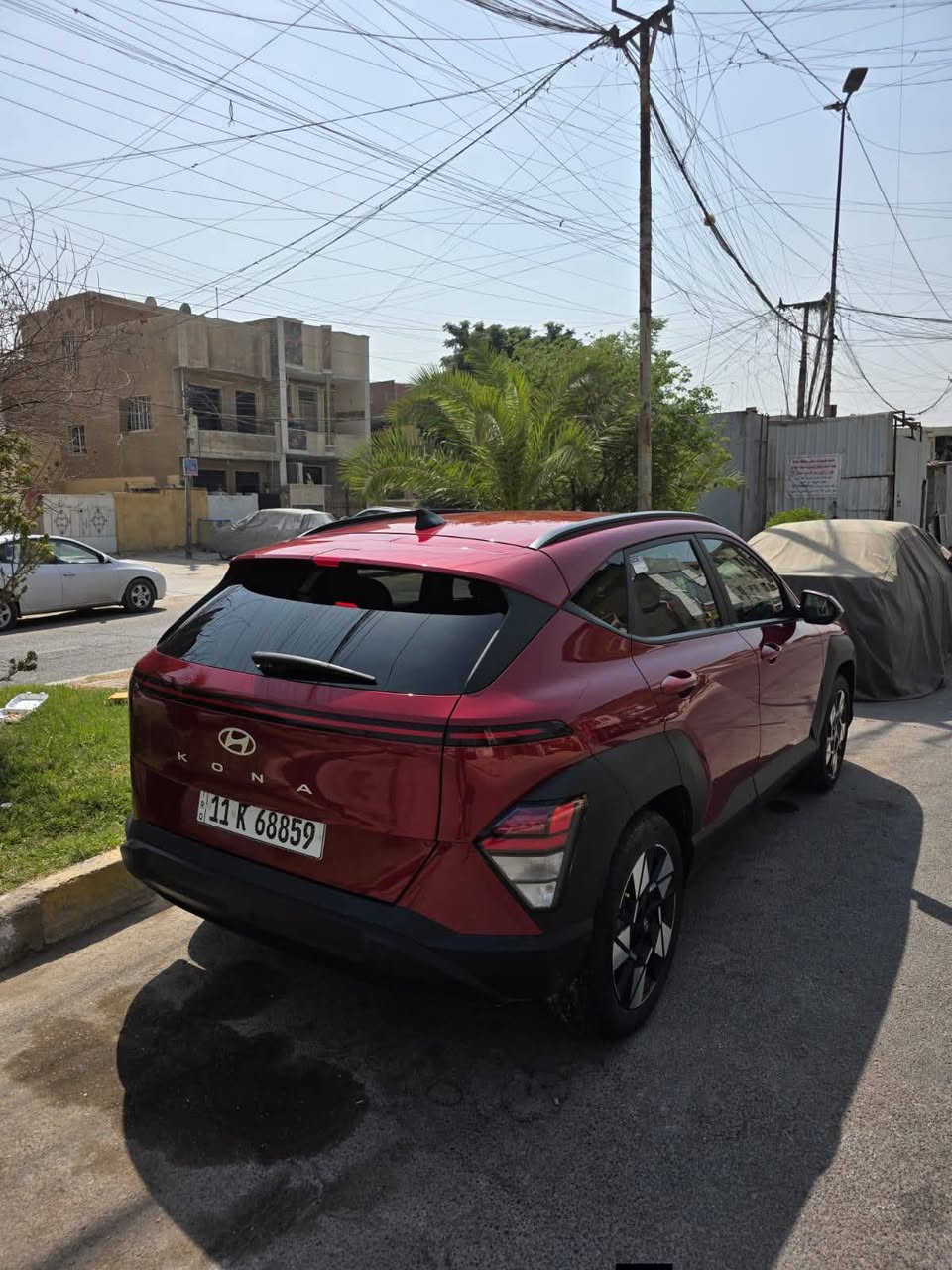 سلام عليكم
هونداي كونا موديل 2024 

محرك 2000 دوش ماشيه 9 ألف 

حادث تبديل باب وجاملغ فقط 

 وطاك بيه ارباك الستيرن  وسعره 170 

بصمه تشغيل عن بعد فول  مواصفات  كير تعليك السياره 
 واتساب *********** مكاني بغداد الشعب
