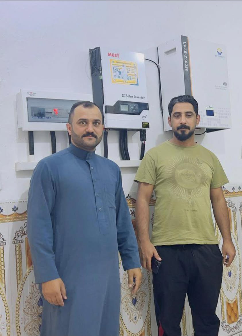 تم تنصيب منظومة سعة 8 أمبير نهاري و10 أمبير ليلي للأخ منير غازي تفاح في الحاتمية.

كما تم تنصيب منظومة سعة 16 أمبير نهاري و16 أمبير ليلي للأخ كريم ياسين خلف في الربيضة.

📍 فروعنا: تكريت – العلم – الحجاج – الضلوعية – بلد – يثرب – الحاتمية – الفلوجة – ديالى

📞 للاستفسار والمبيعات:
***********
***********
