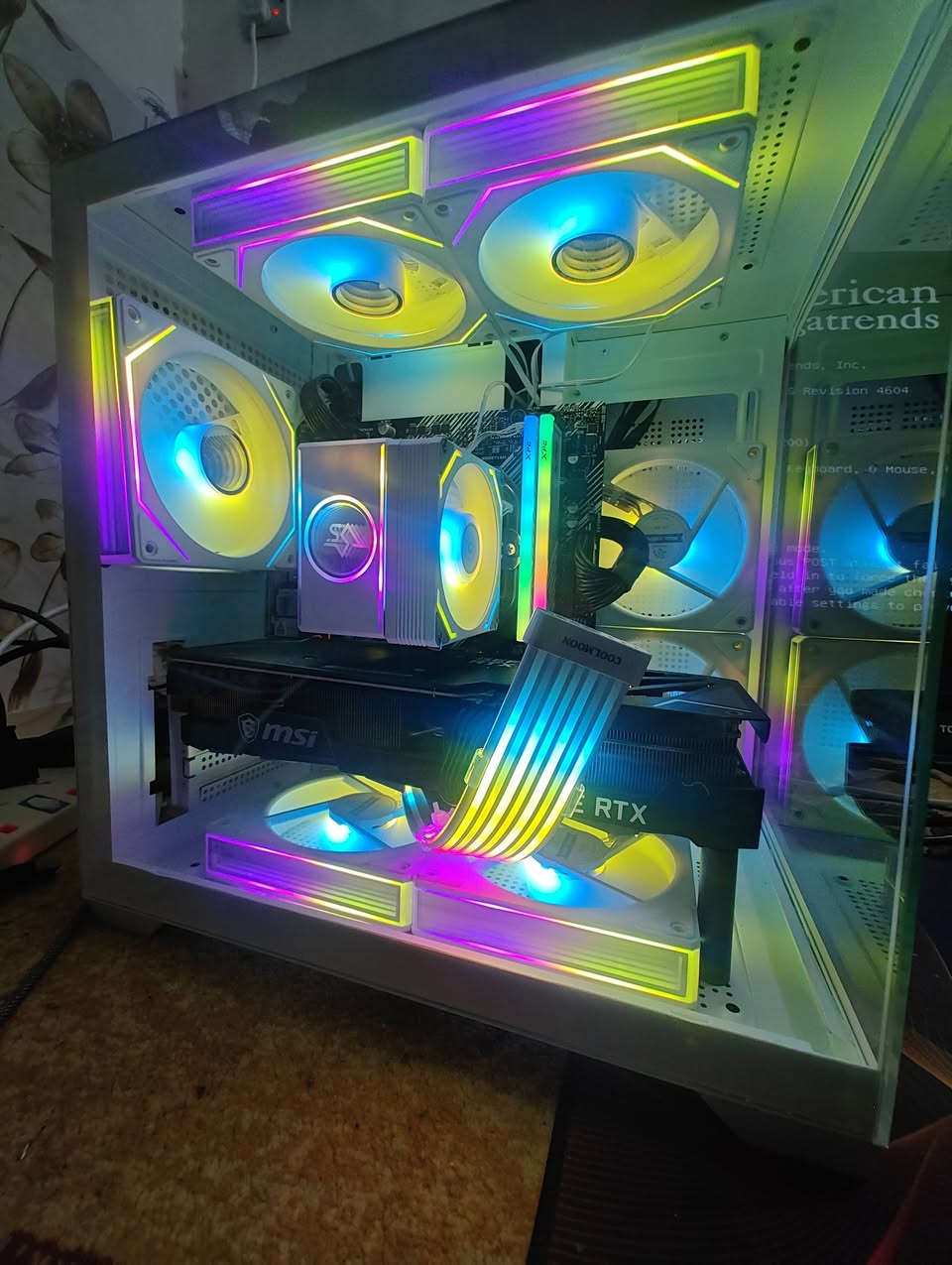 تجميعة للبيع
GPU: RTX 3070TI MSI 8GB 3FAN

CPU: RYZEN 5 5500 

RAM: 16GB DDR4 3200MHZ RGB

STORAG: 1TB SSD NVme T-force

MB: B450M-K II AUSU PRIME

PSU: 650W+80

توصيل موجود لكل محافظات

1100سعر


**إذا كنت صاحب هذا الإعلان وتريد حذفه لأي سبب، رجاءا أرسل رسالة إلى الدعم الفني**