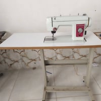 مكينه خياطه ياباني هيه وميزة كامله كبل تخيط بيه ميزه ناعم وخشن خياطة ش...