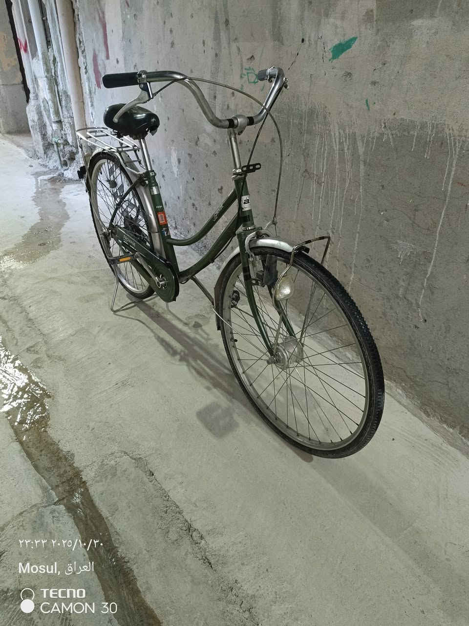 ا
السلام عليكم 
بيسكل عبد الحليم للبيع 
نوع الشركه فورماج 👌
بيسكل كامل مكمل بس بي بل بايدر صجم مكسر موضح بل فيديو يكلف 10 الاف دينار . وبي شبر صبخ بل لشه.؛بعد كلشي بي شرط 
بيسكل مال روحه وجيه حيل مرتب
والسعر حيل مناسب 30 قفلو ٢٩ ما ابيع
موجود بل خاص وموجود عل هذا الرقم ***********
العلوان موصل جانب الايمن منطقه النبي جرجيس.:

البيسكل هي الفسفوره مال جاملغ انكسرت بس
