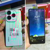 Infinix HOT 40 Pro 1_ ذاكرة 256  2_ رام 16   3_ ببجي 60 فريم   4_ بطار...