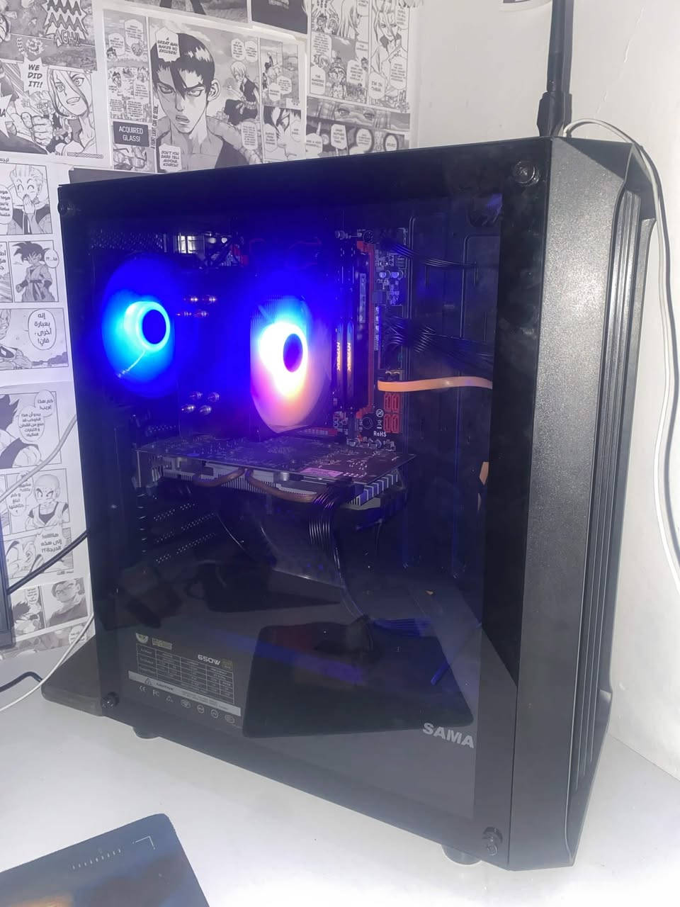 مرحبا صباح الخير تجميعه نضيفه مرتبه استخدام اشهر وحيل مرتبه ولحراره ماتعبر ال65 
Ram 16  2*2 

RX 580 8GB

SDD 512GB + 500GB

MB RS9

XZEON 5V|

PSU 650 Bronze 
 السعر 500 وموجود توصيل


**إذا كنت صاحب هذا الإعلان وتريد حذفه لأي سبب، رجاءا أرسل رسالة إلى الدعم الفني**
